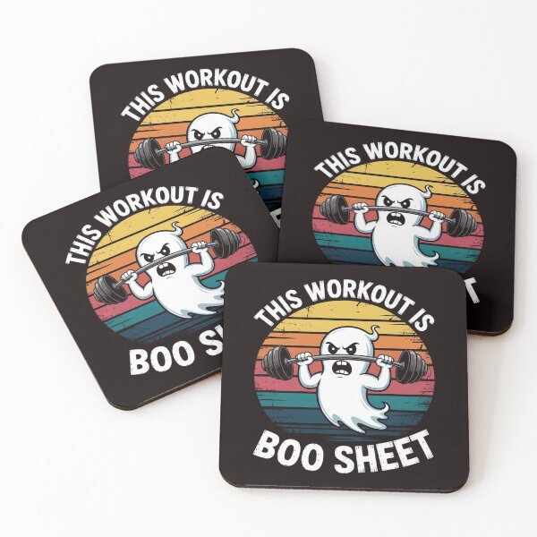 Item preview, This Workout Is Boo Sheet Halloween Ghost Exercise Gym designed and sold by lavethediso.