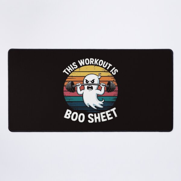 Item preview, This Workout Is Boo Sheet Halloween Ghost Exercise Gym designed and sold by lavethediso.