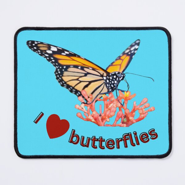 Item preview, Monarch butterflies – I love butterflies | Nature, lightness & joie de vivre designed and sold by Katja LebenFreude.