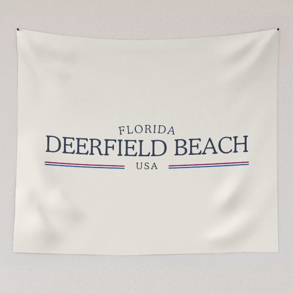 Item preview, Deerfield Beach Florida Heritage – Classic Cream designed and sold by buglevel.