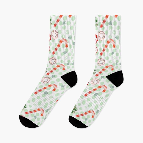 Item preview, Cute Christmas Penguin Seamless Pattern – Holiday Candy Cane & Tree Design designed and sold by HopeAndHustle.