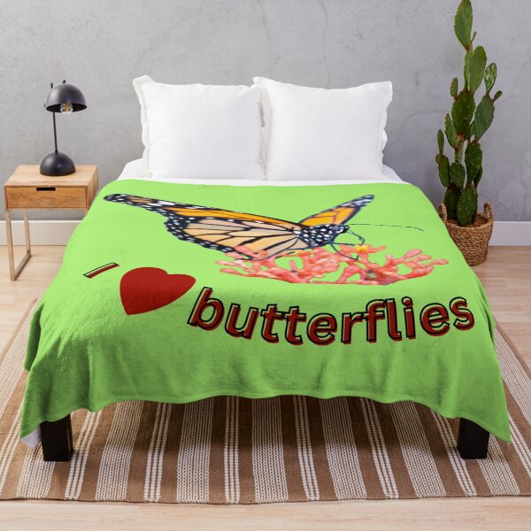 Item preview, Monarch butterflies – I love butterflies | Nature, lightness & joie de vivre designed and sold by Katja LebenFreude.