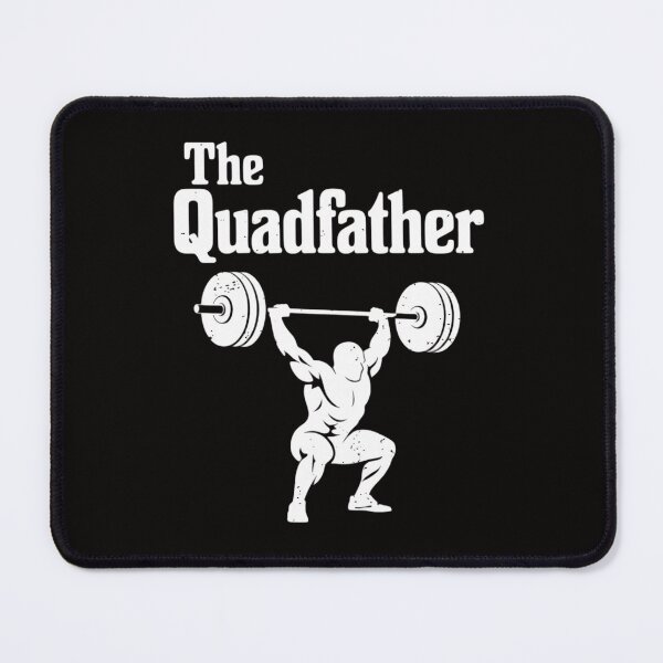 Item preview, The Quadfather Squat Weightlifter Exercise Fitness designed and sold by czechascheledu.