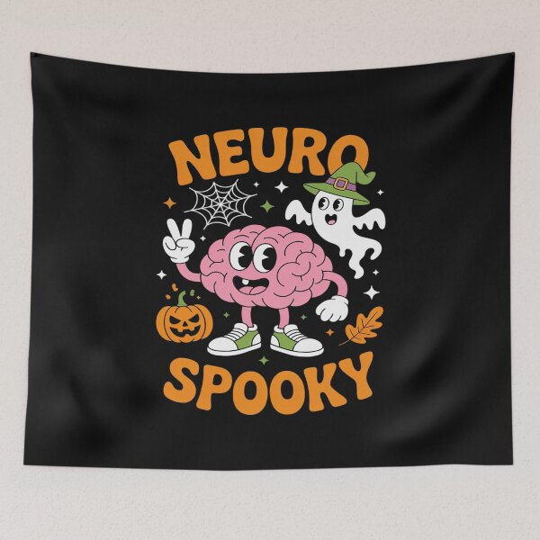 Item preview, Fall Neurospooky Autism Mom Halloween Neurodiversity ADHD designed and sold by AvagondaMind.