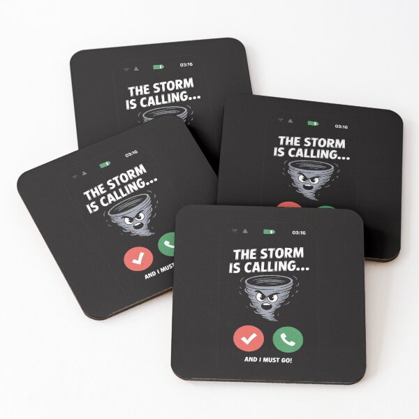 Item preview, Storm Is Calling And I Must Go Hurricane Chaser Meteorology designed and sold by czechascheledu.