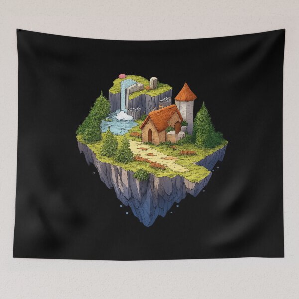 Item preview, Floating Fantasy Island designed and sold by Motiva100.