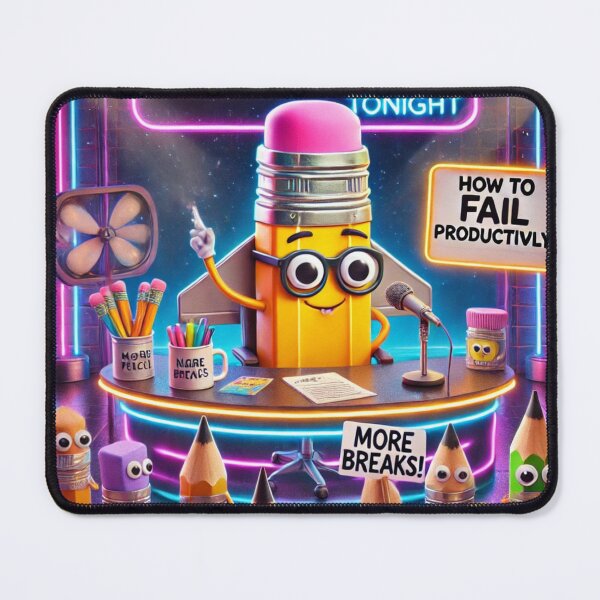 Item preview, Galactic Relevance Tonight – How to Fail Productively designed and sold by ComedyInkFactor.