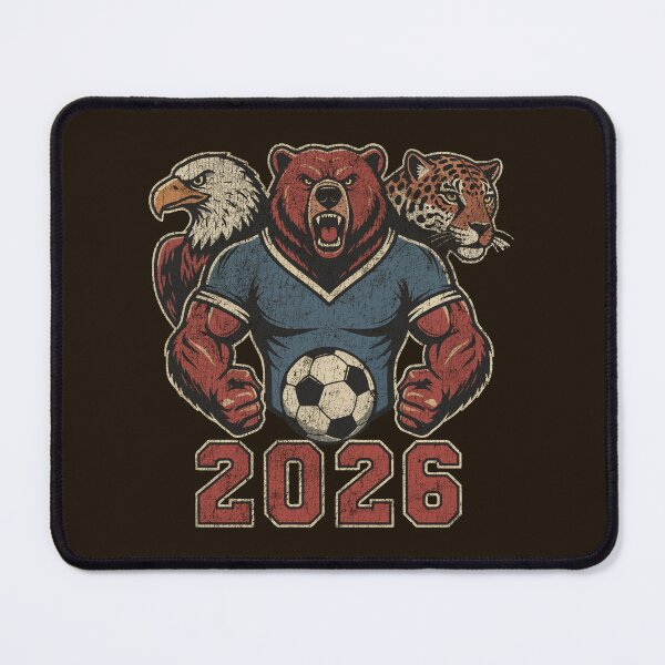 Item preview, World Cup 2026 Host Mascots | USA Canada Mexico Soccer designed and sold by Supri123.