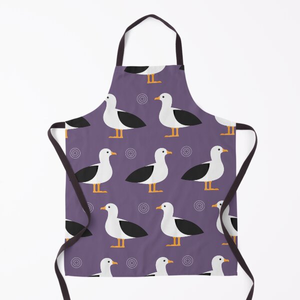 Item preview, Albatrosses on purple designed and sold by reneesillus.
