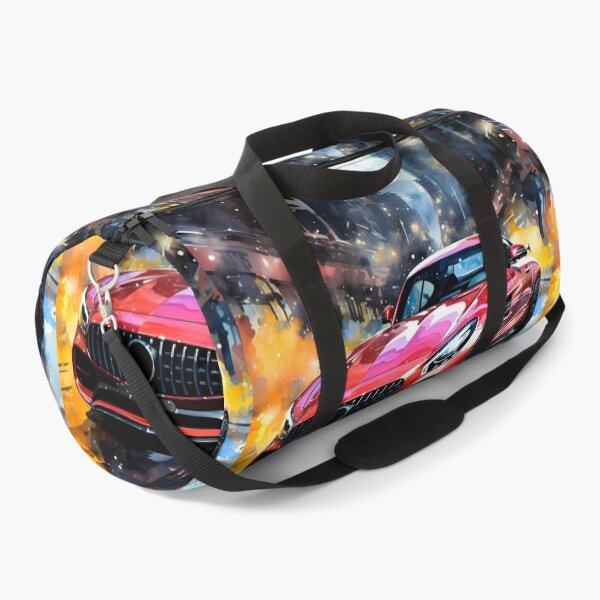 Item preview, Powerful grand tourer idling amid smoky downtown traffic designed and sold by RevUpDesign.