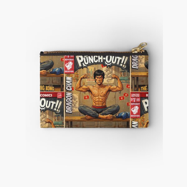 Item preview, Punch Out Dragon Chan Comic Cover Retro Gaming Art  designed and sold by Back2Collage.