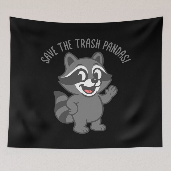 Item preview, Save The Trash Pandas designed and sold by Texterns.