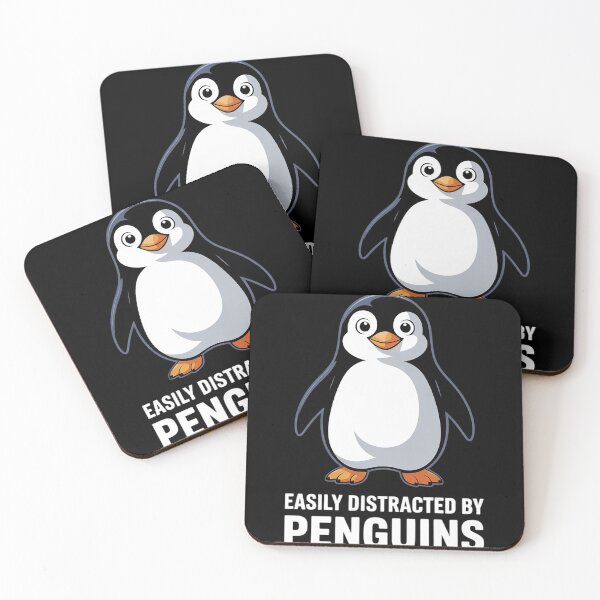 Item preview, Cute Penguin Lover Easily Distracted By Penguins  designed and sold by RuthGAArt.