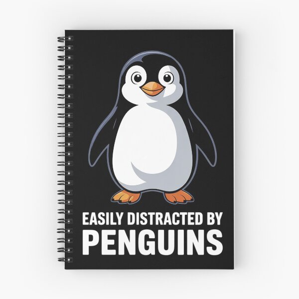 Item preview, Cute Penguin Lover Easily Distracted By Penguins  designed and sold by RuthGAArt.