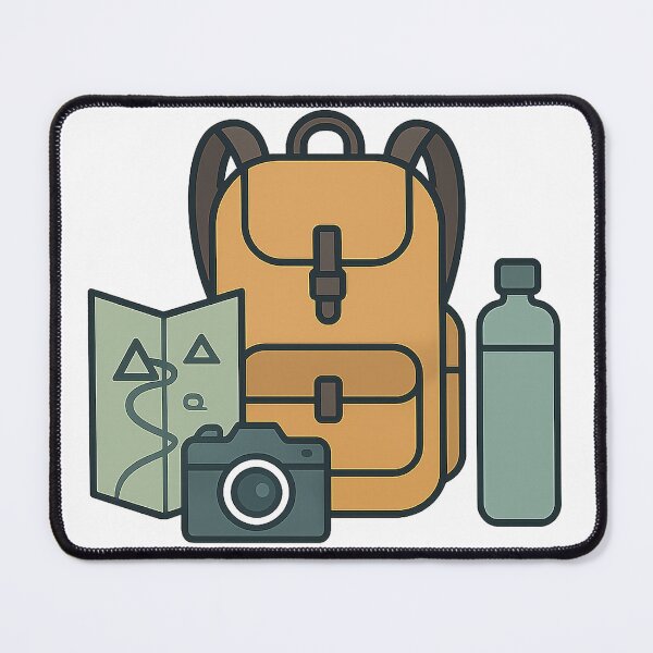 Item preview, Travel Essentials – Minimalist Adventure Gear Design designed and sold by mbmstores.