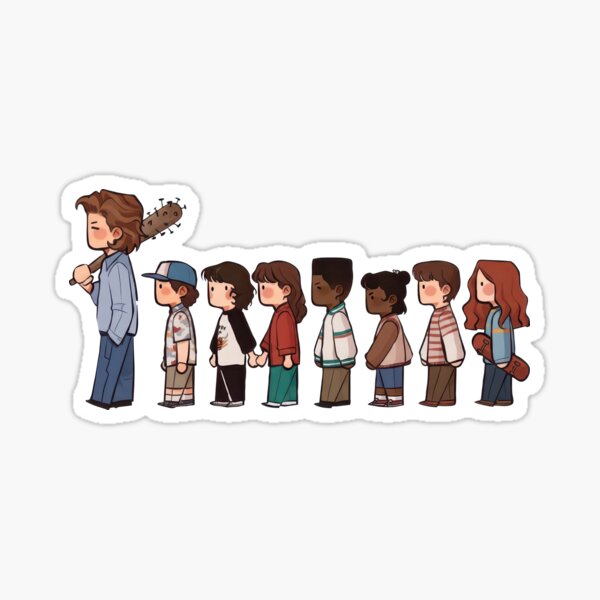 Stranger Steve Sticker