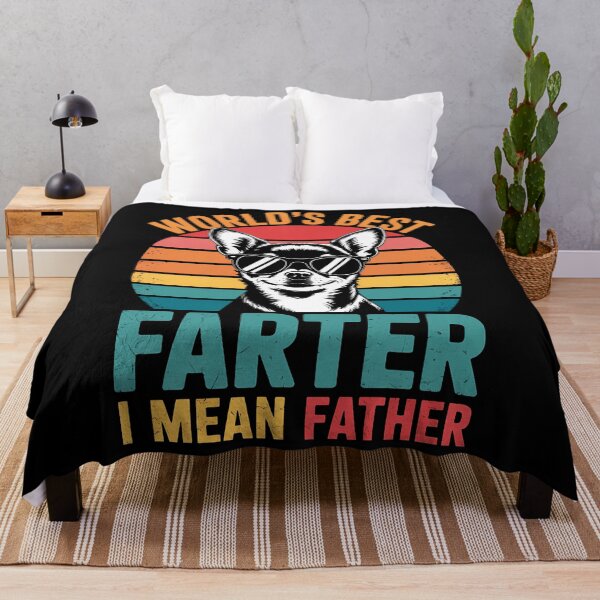 Item preview, World's Best Farter I Mean Father Fathers Day Funny Dad Dog designed and sold by CruelShadesSt.