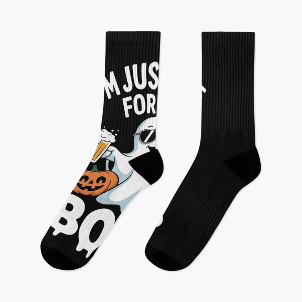 Item preview, I'm Just Here For The Boos Party Funny Halloween Ghost  designed and sold by RoyTill0Art.