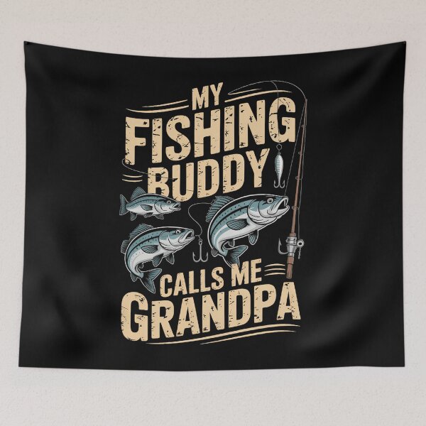 Item preview, My Fishing Buddy Calls Me Grandpa Cute Father's Day Gift designed and sold by CruelShadesSt.