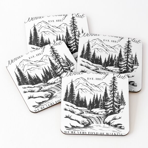 Item preview, Bennet Hiking Club Very Fond Of Walking designed and sold by erebouyix.