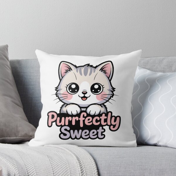 Item preview, Cute Kawaii Cat, Adorable Kawaii Cat designed and sold by graphic-genie.