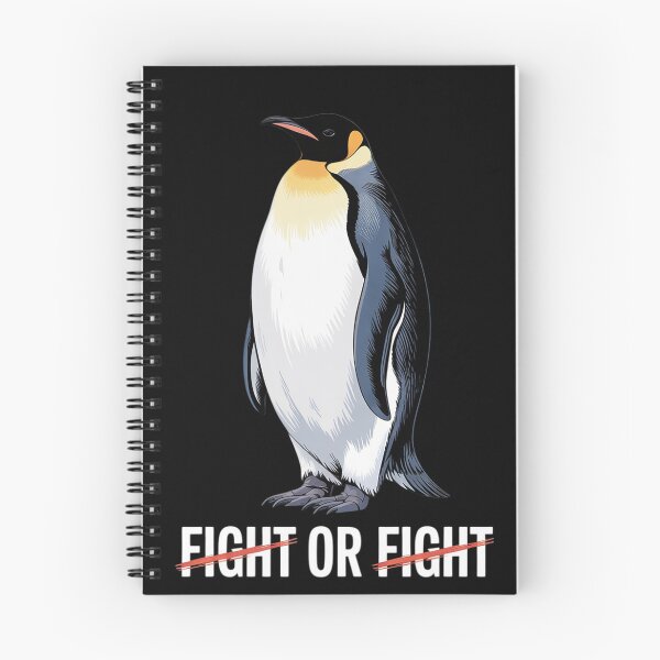 Item preview, Fight Or Flight Funny Penguin Meme Anxiety Psychologist Pun  designed and sold by RuthGAArt.