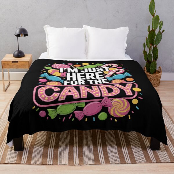 Item preview, I'm Just Here For The Candy Funny Halloween Trick or Treat designed and sold by RoyTill0Art.