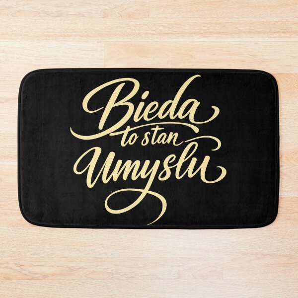 Item preview,  Bieda To Stan Umysłu | Polish Quote designed and sold by Anniko Art Studio.