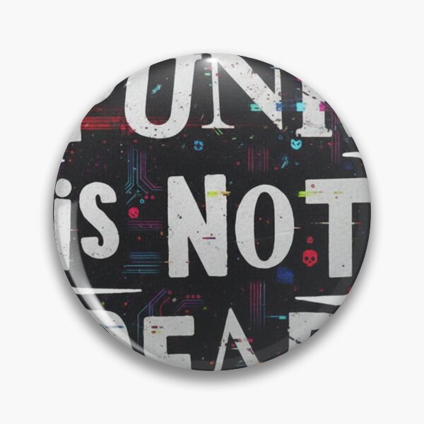 Item preview, Cyberpunk Rebellion - Glitch Art "Punk Is Not Dead" Edgy Streetwear Graphic designed and sold by Mind-Over-Mood.