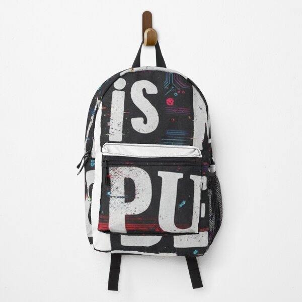 Item preview, Cyberpunk Rebellion - Glitch Art "Punk Is Not Dead" Edgy Streetwear Graphic designed and sold by Mind-Over-Mood.