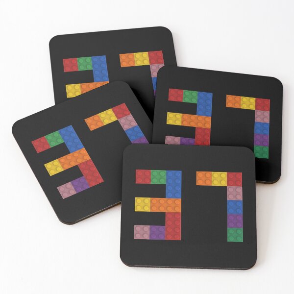 Item preview, 37 numbering made of bricks designed and sold by Brickification.