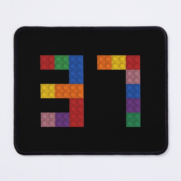 Item preview, 37 numbering made of bricks designed and sold by Brickification.