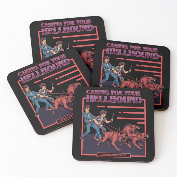 Item preview, Retro Caring for your Hellhound designed and sold by Mark_ADC.
