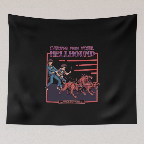 Item preview, Retro Caring for your Hellhound designed and sold by Mark_ADC.