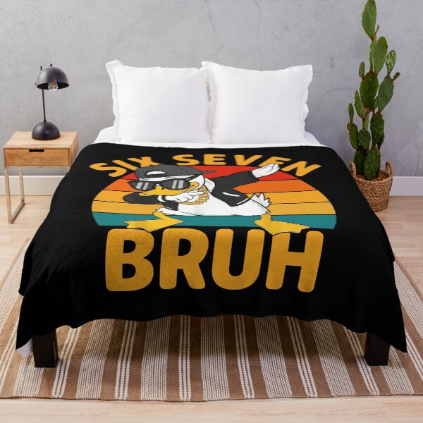 Item preview, Six Seven 6 7 Bruh 67 Meme Funny Duck Dabbing Shirt designed and sold by LashondaGreen89.