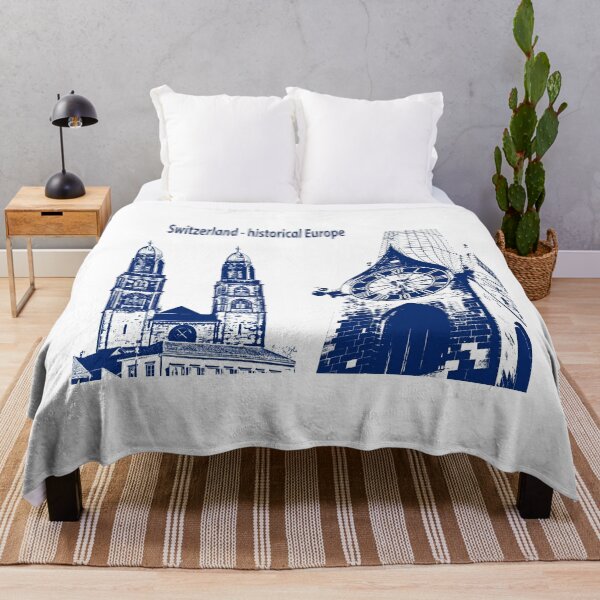 Item preview, Switzerland in Blue designed and sold by Kacharava.