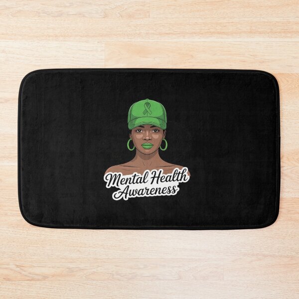 Item preview, Afro American Black Woman Mental Health Awareness designed and sold by HORIZBoutique.