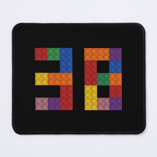 Item preview, 38 numbering made of bricks designed and sold by Brickification.