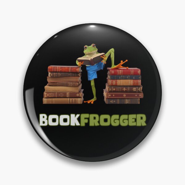 Item preview, Funny Frog Reader - Bookfrogger Jumping From Story to Story! designed and sold by KArtcore.