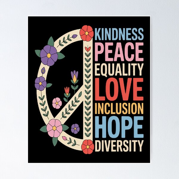 Item preview, Kindness To Diversity A Journey Of Hope designed and sold by LacostCarl.