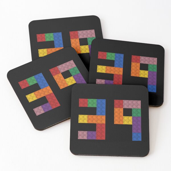Item preview, 39 numbering made of bricks designed and sold by Brickification.