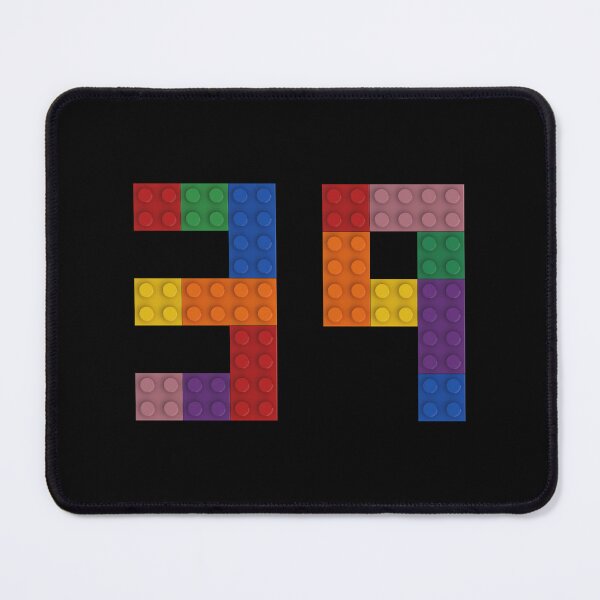 Item preview, 39 numbering made of bricks designed and sold by Brickification.