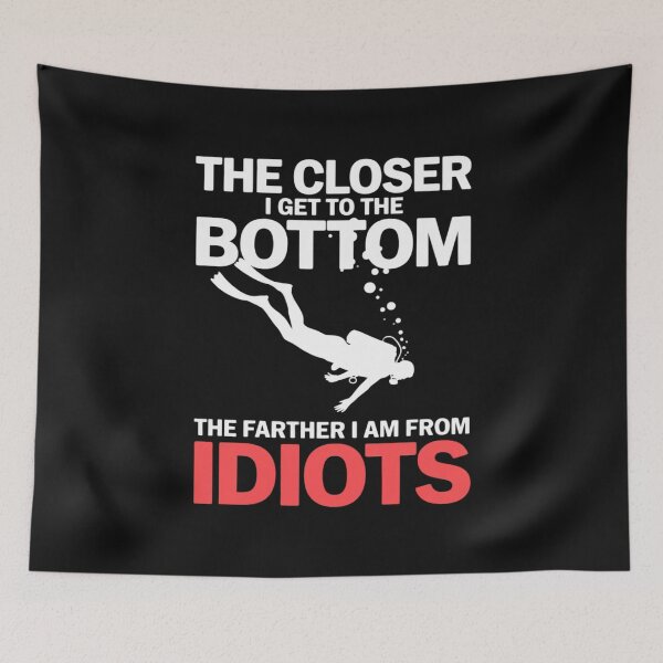 Item preview, Scuba Diving Flag Dive Quote Scuba Diver Gift designed and sold by nicomitchell.
