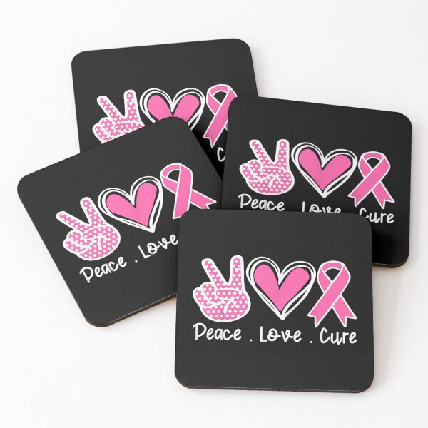 Item preview, Breast Cancer Awareness Costume Pink Peace Love Cure Faith designed and sold by FlorineCathy.