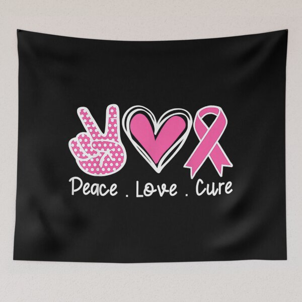 Item preview, Breast Cancer Awareness Costume Pink Peace Love Cure Faith designed and sold by FlorineCathy.