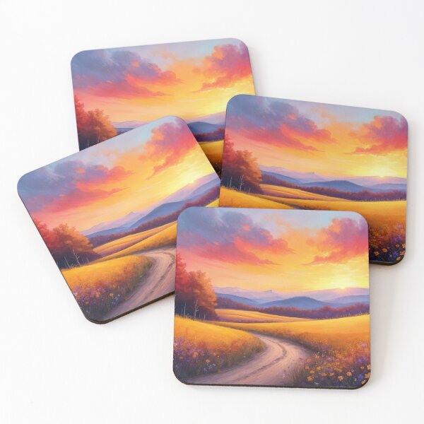 Item preview, Embrace of the Evening Sky designed and sold by Undersea Ai Art.