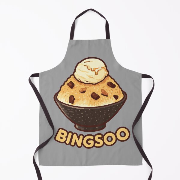 Item preview, Cute Bingsoo Dessert Illustration | Korean Shaved Ice Food Art designed and sold by BalloonNinja.
