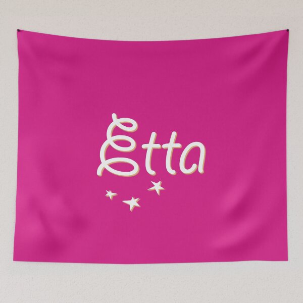 Item preview, My Name is Etta designed and sold by CharlottePlaceArt.