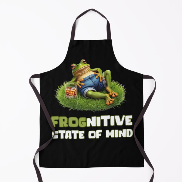 Item preview, Funny Relaxing Frog – Frognitive State of Mind designed and sold by KArtcore.