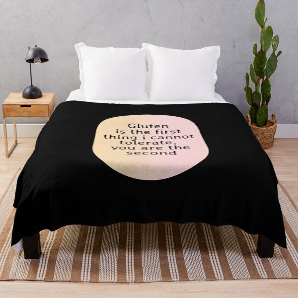 Item preview, Gluten Is the First Thing I Can't Tolerate Funny Quote Tee designed and sold by dudelinart.